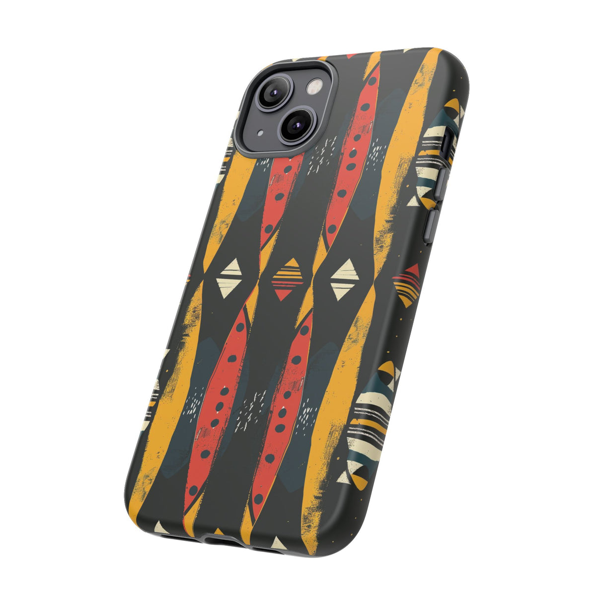 Stylish African Pattern Phone Case – Unique and Vibrant Protection 156