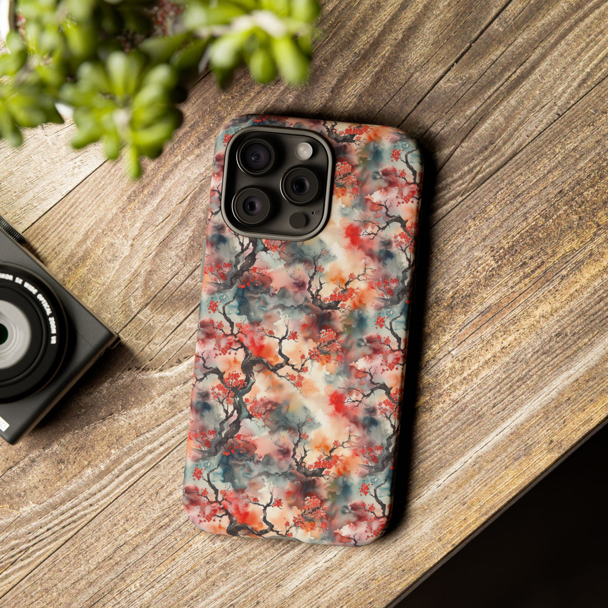 Japanese Pattern Phone Case – Elegant & Timeless Design for Your Phone 020