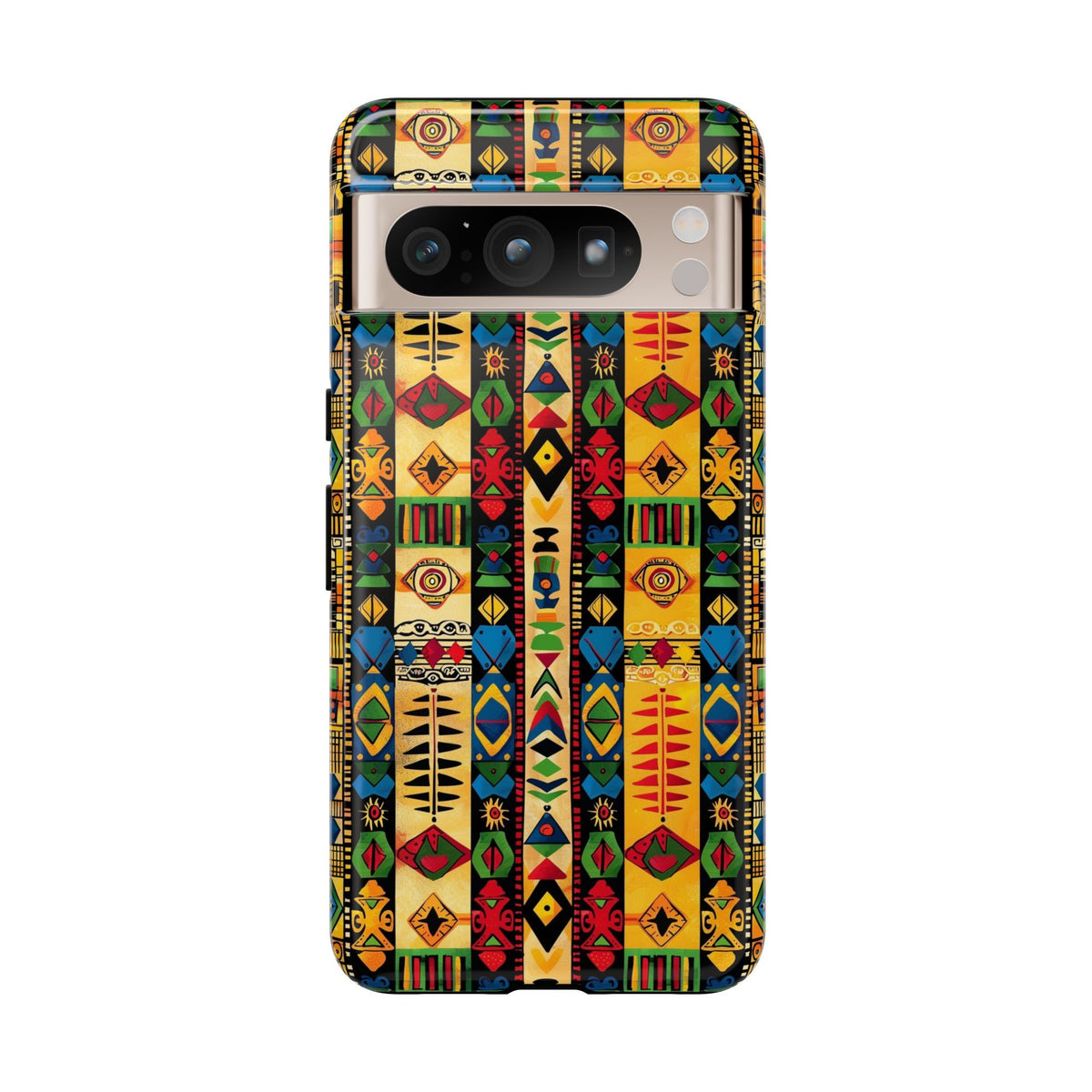 Stylish African Pattern Phone Case – Unique and Vibrant Protection 163