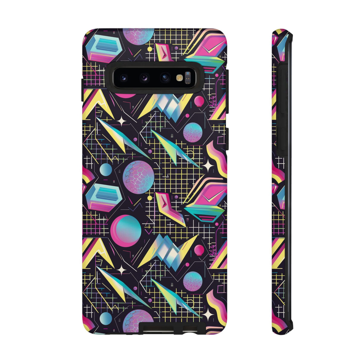 Retro 80s Seamless Phone Case – Vintage Style Meets Modern Protection 086