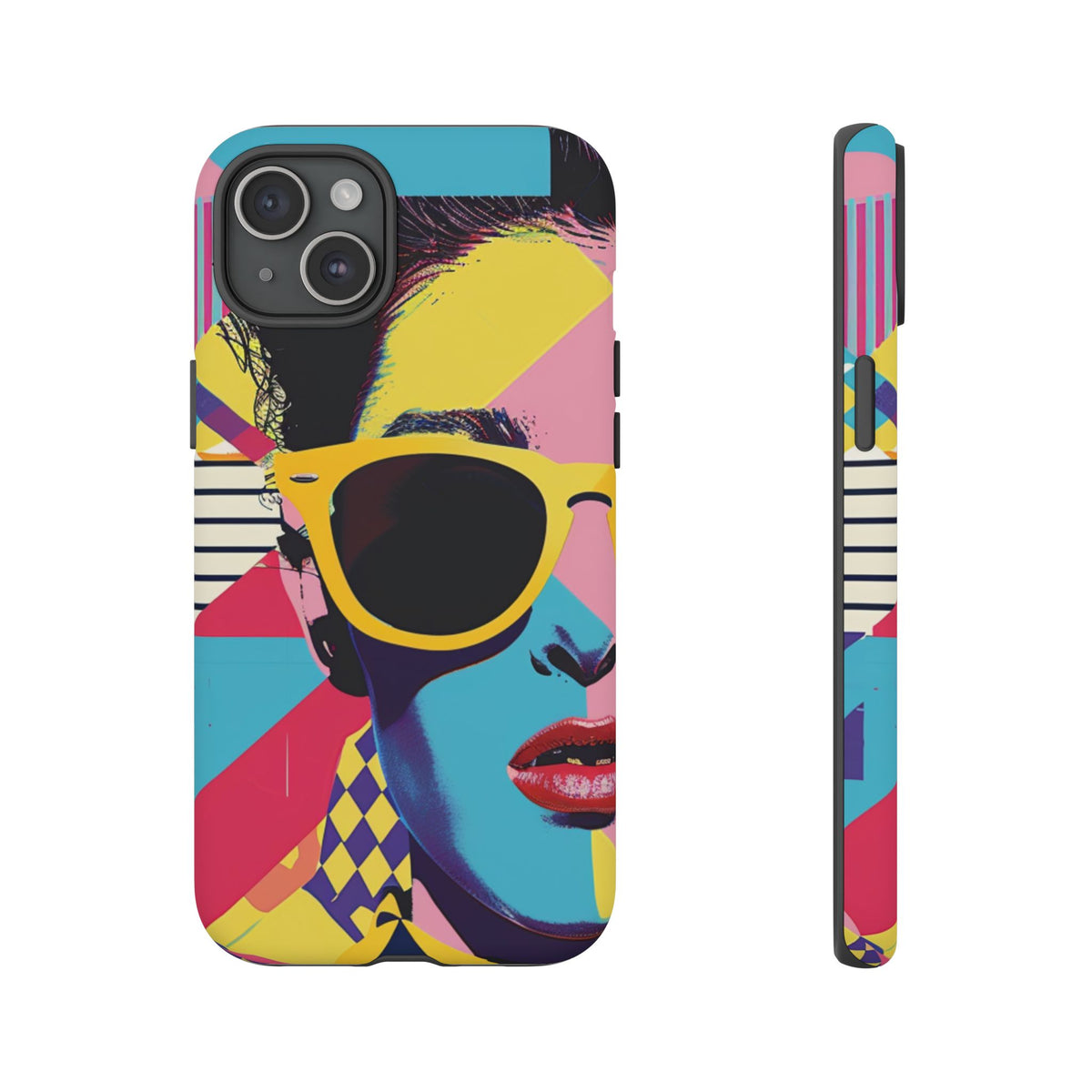 Retro 80s Seamless Phone Case – Vintage Style Meets Modern Protection 7