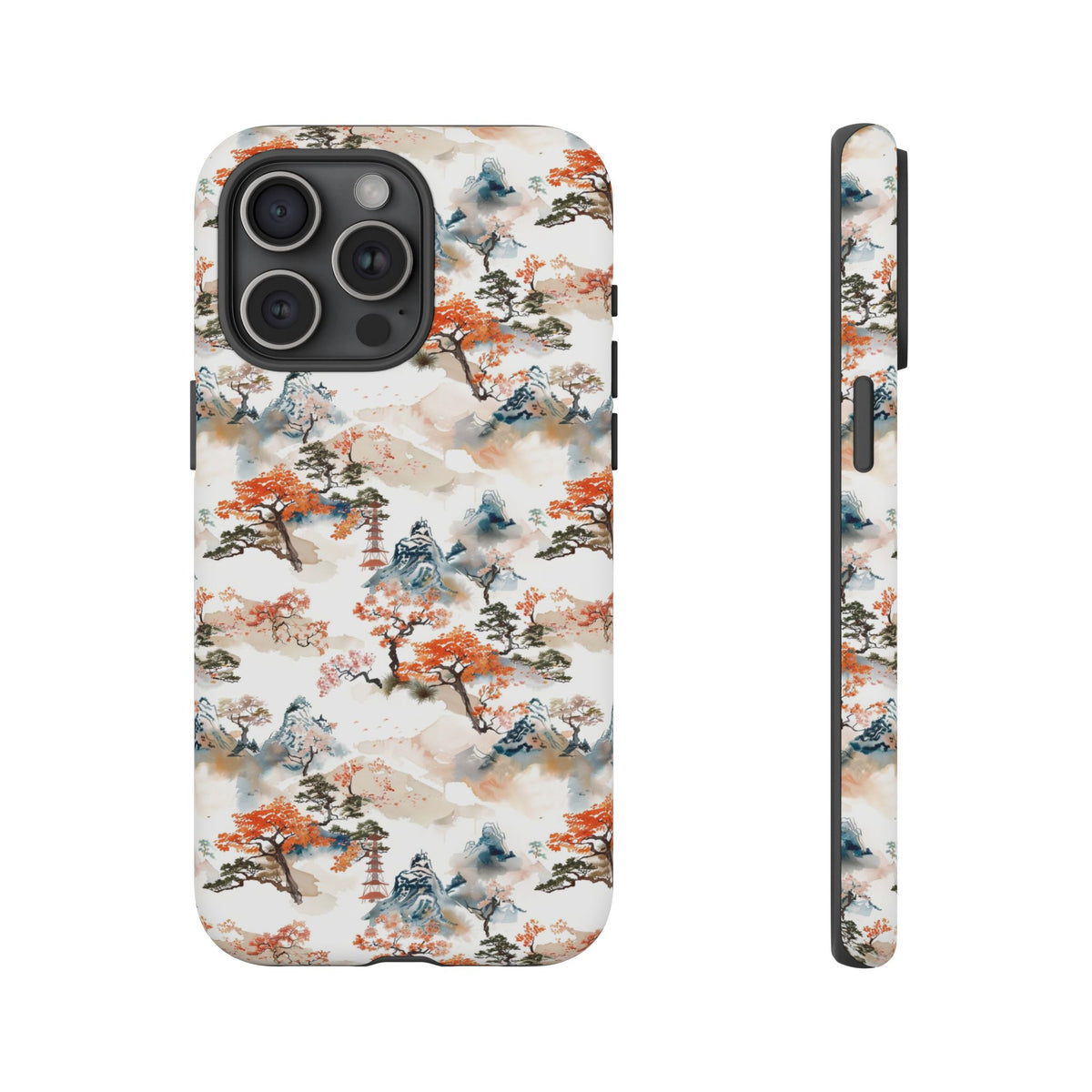 Japanese Pattern Phone Case – Elegant & Timeless Design for Your Phone 506