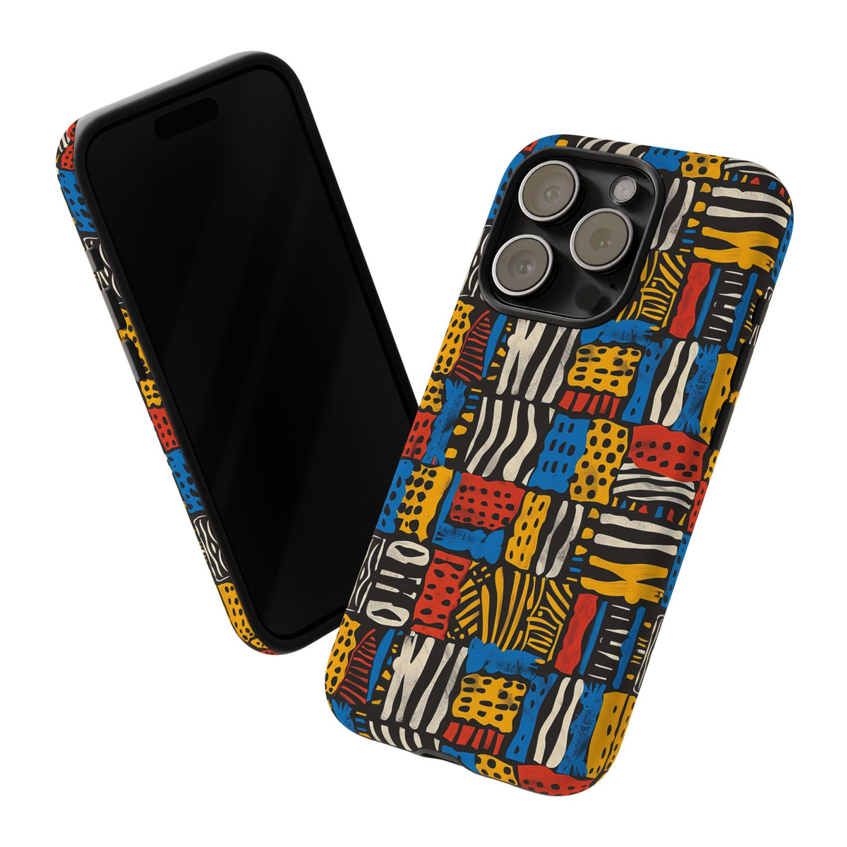 Stylish African Pattern Phone Case – Unique and Vibrant Protection 179