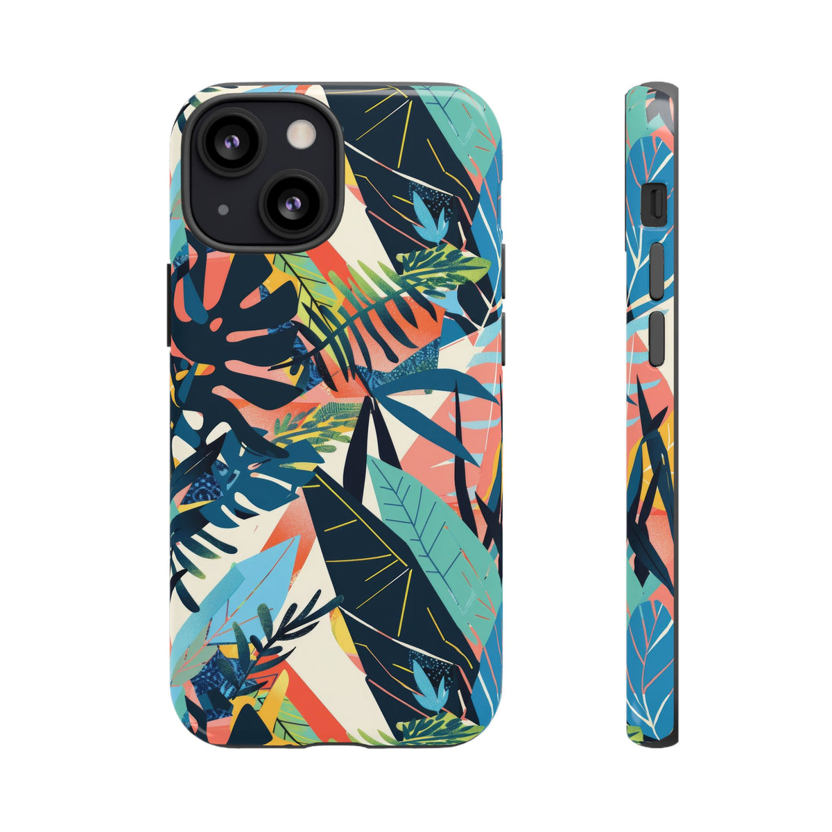 Jungle Collage Phone Case – Vibrant & Durable