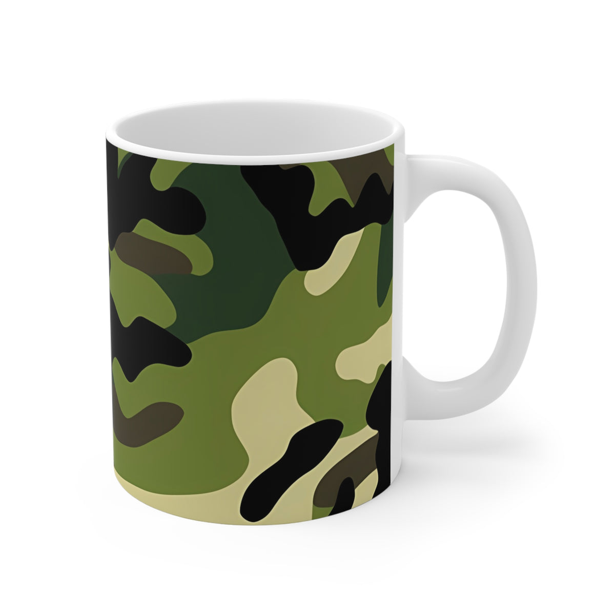 All-Over Camouflage Pattern Coffee Mug 412