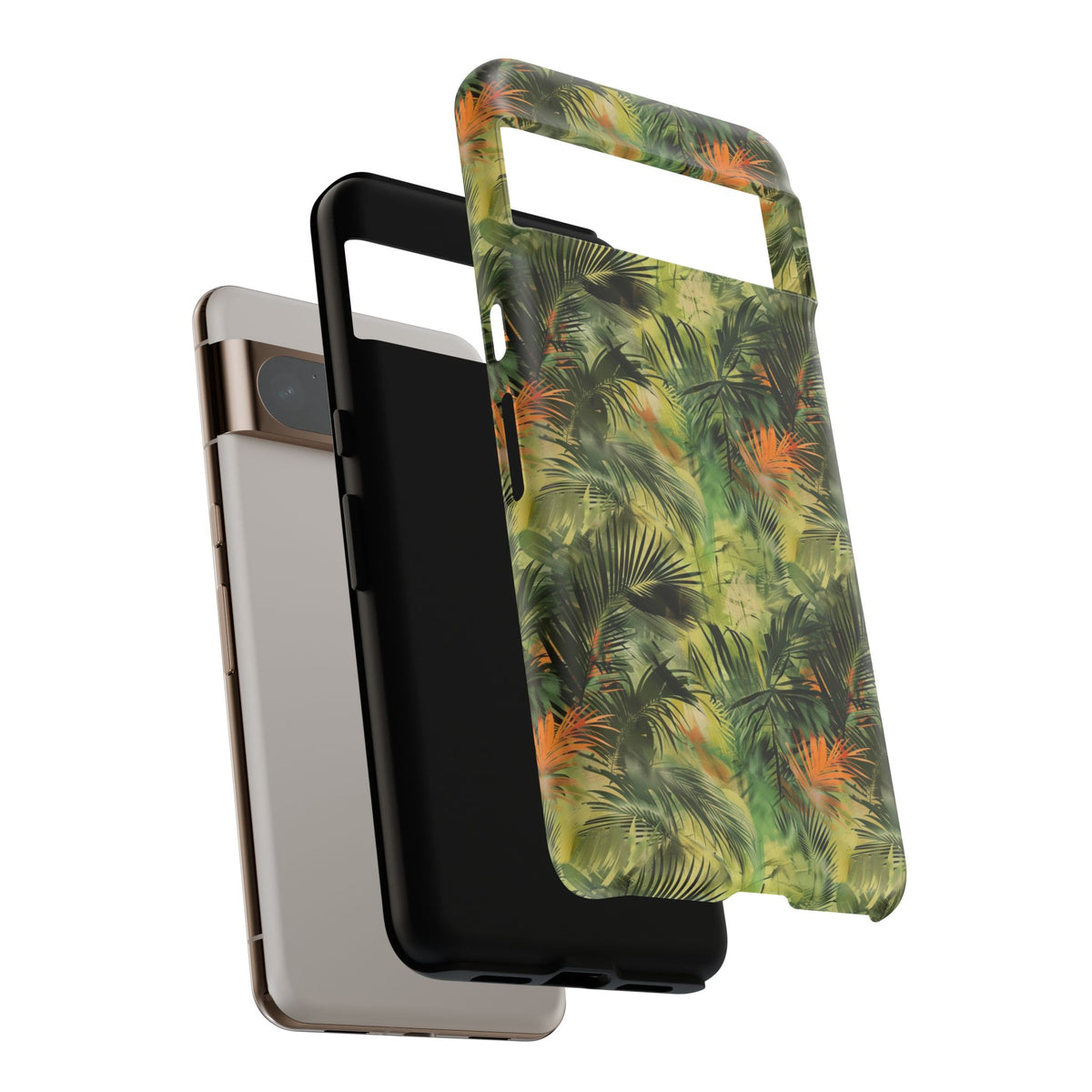 Jungle Pattern Phone Case - Tropical Nature Print for Ultimate Protection