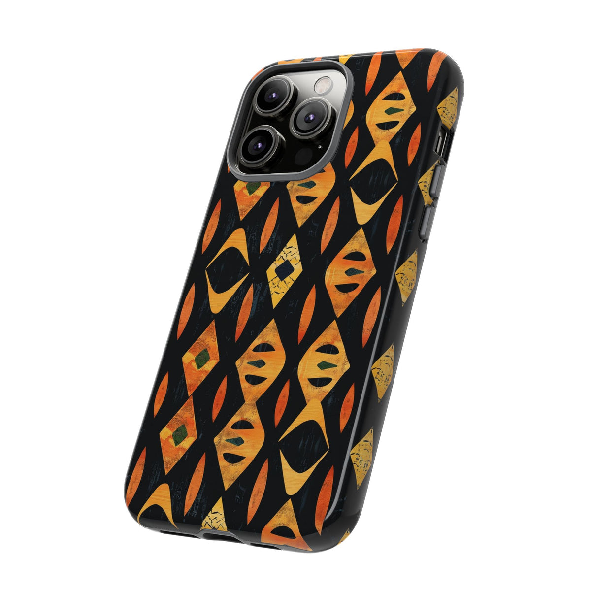 Stylish African Pattern Phone Case – Unique and Vibrant Protection 154