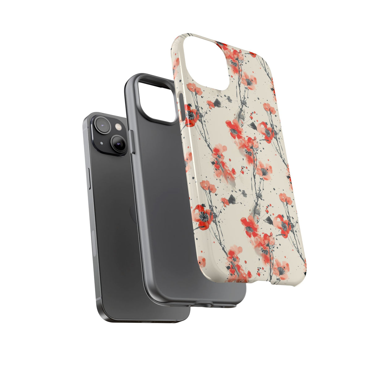 Japanese Pattern Phone Case – Elegant & Timeless Design for Your Phone 045