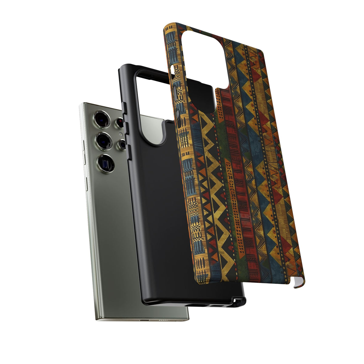 Stylish African Pattern Phone Case – Unique and Vibrant Protection 166