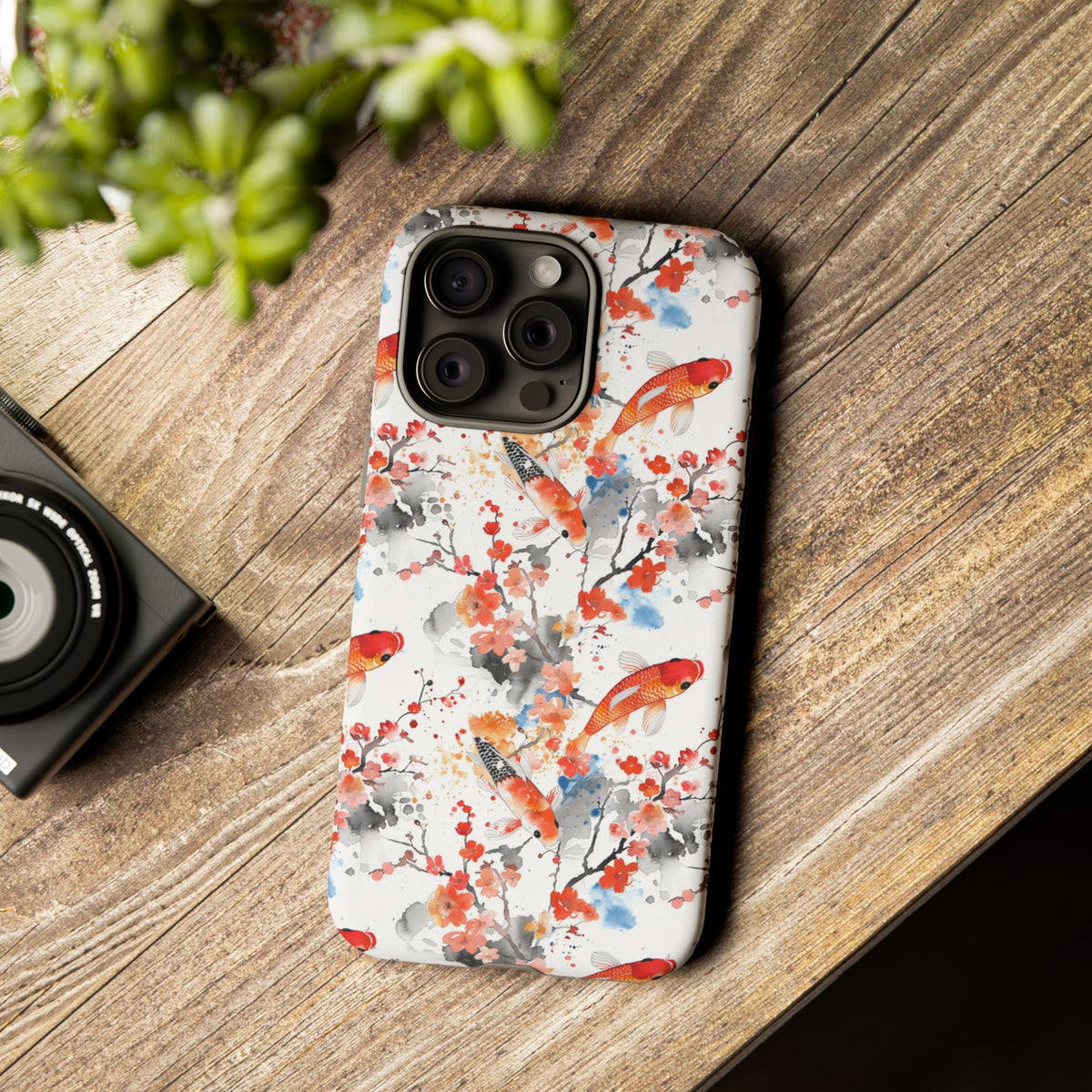 Japanese Pattern Phone Case – Elegant & Timeless Design for Your Phone 035