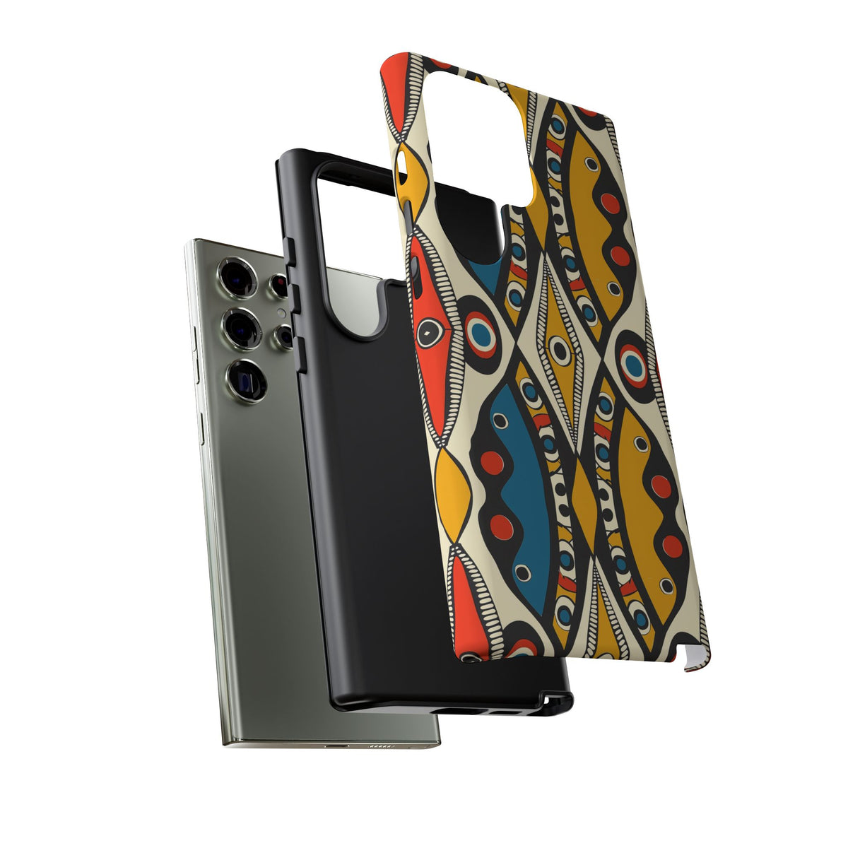 Stylish African Pattern Phone Case – Unique and Vibrant Protection 180