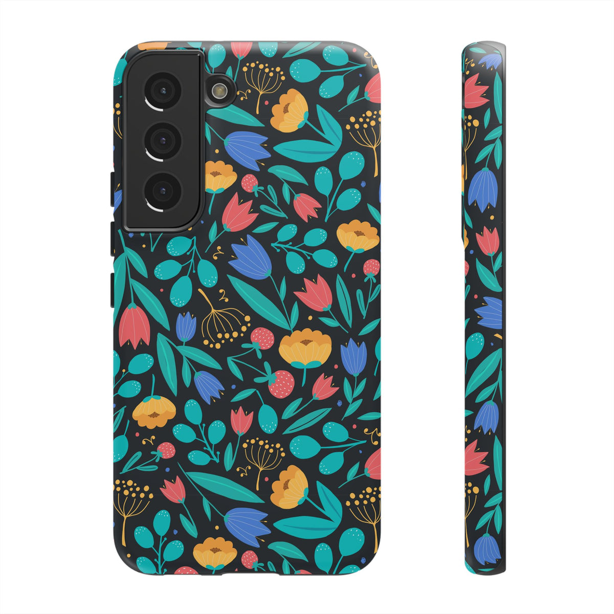 Colorful Little Flower Design Phone Case – Bright and Cheerful Floral Phone Cover