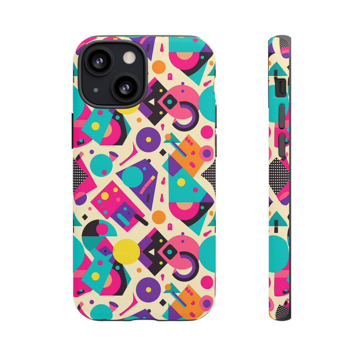 Retro 80s Seamless Phone Case – Vintage Style Meets Modern Protection 199