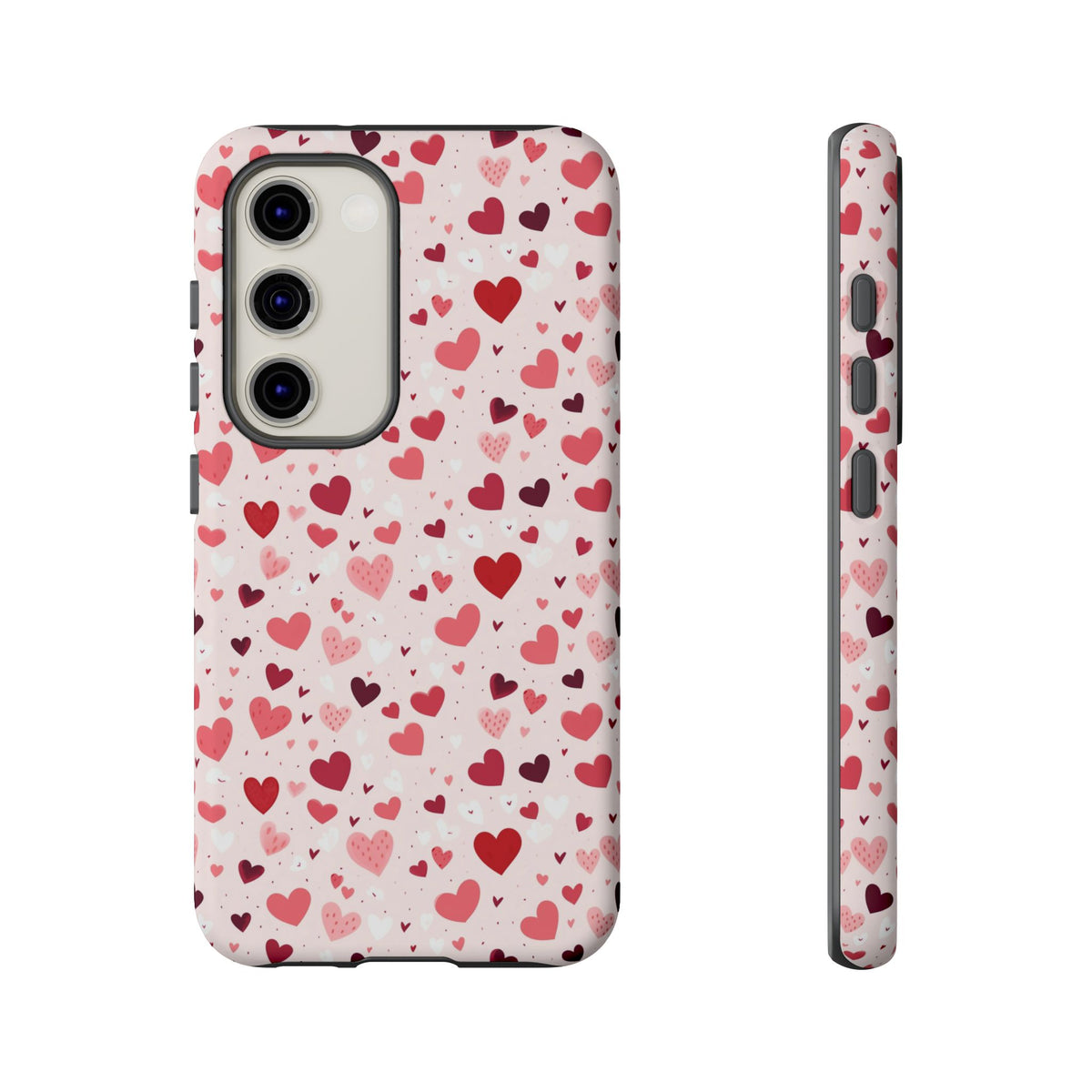 Heart Pattern Phone Case – Stylish & Loving Design for Your Device 817