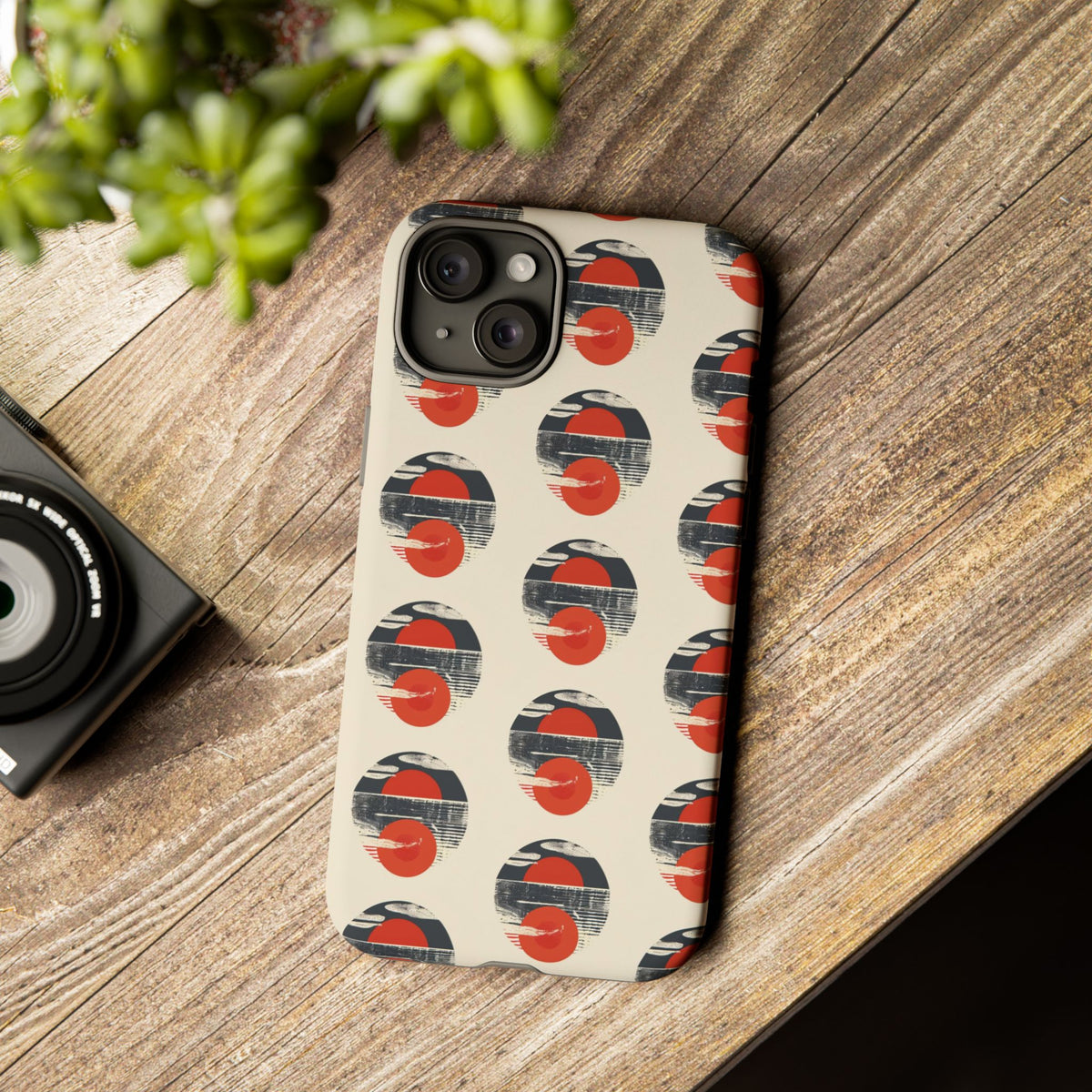 Japanese Pattern Phone Case – Elegant & Timeless Design for Your Phone 098