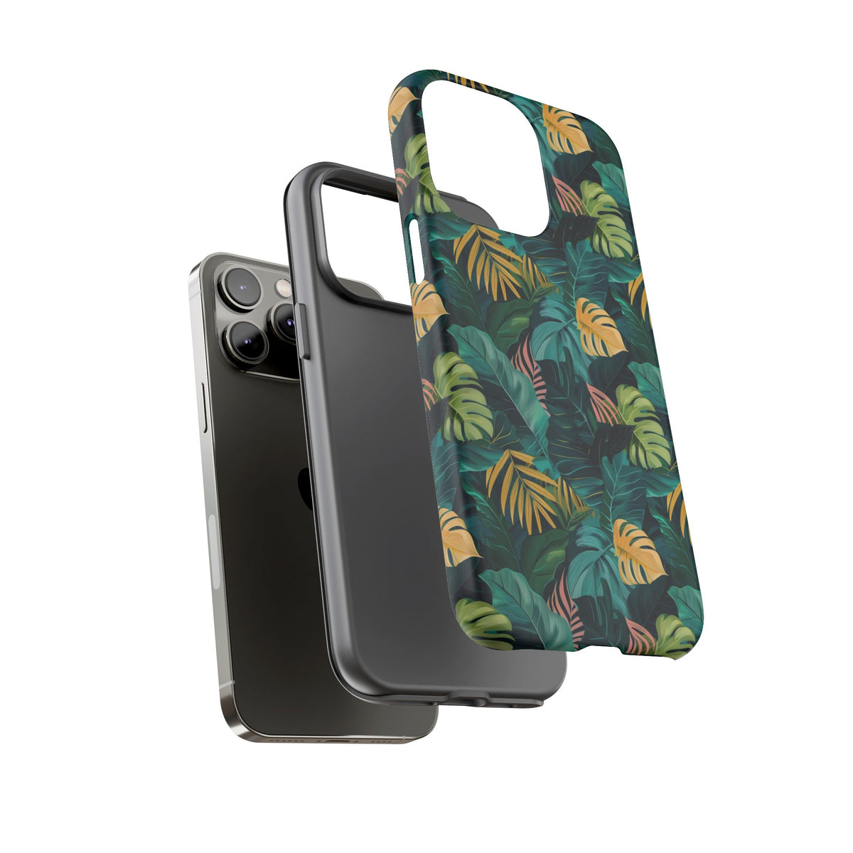 Jungle Pattern Phone Case – Exotic & Lush Design for Your Phone 337