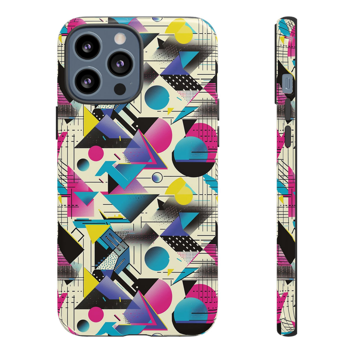 Retro 80s Seamless Phone Case – Vintage Style Meets Modern Protection 202