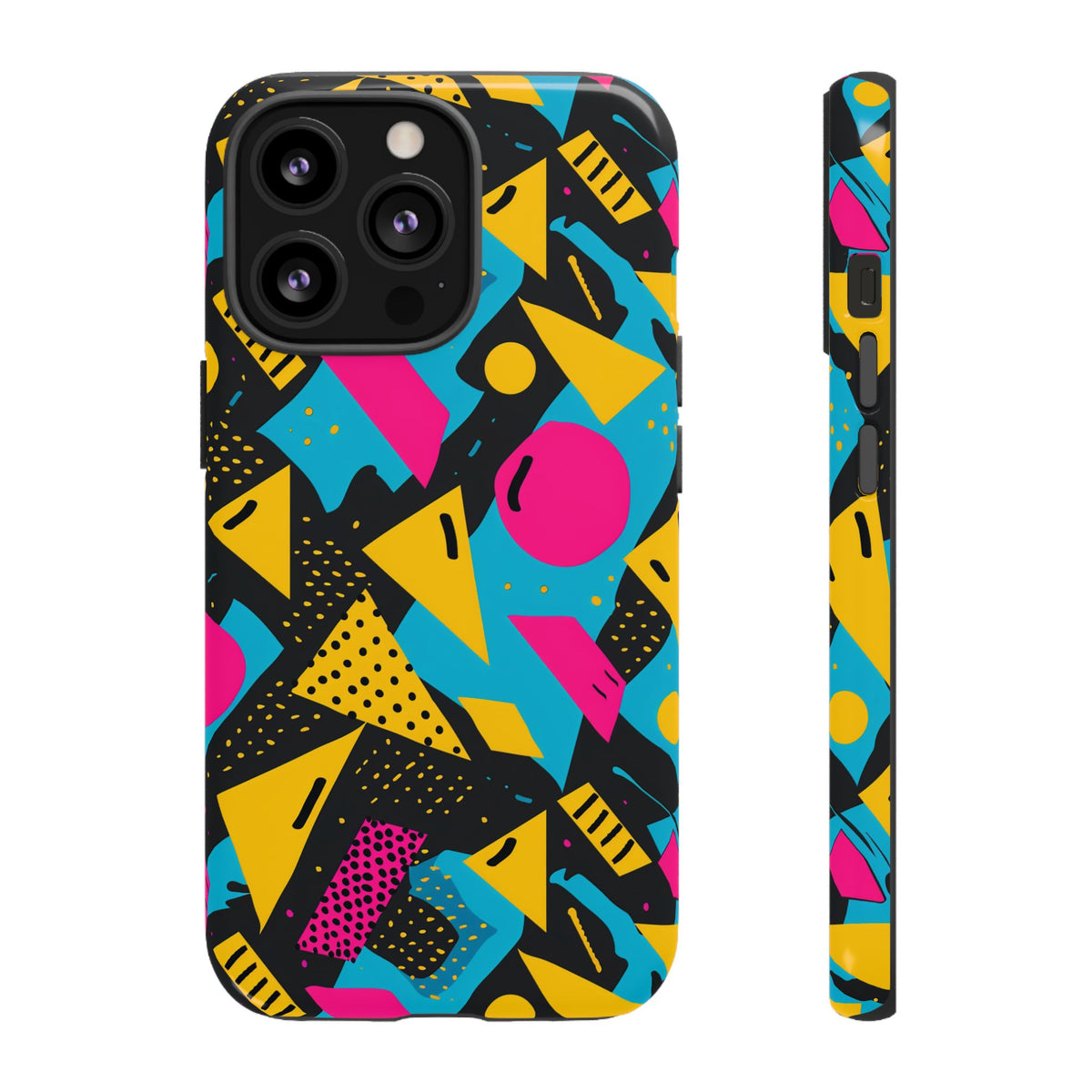 Retro 80s Seamless Phone Case – Vintage Style Meets Modern Protection 13