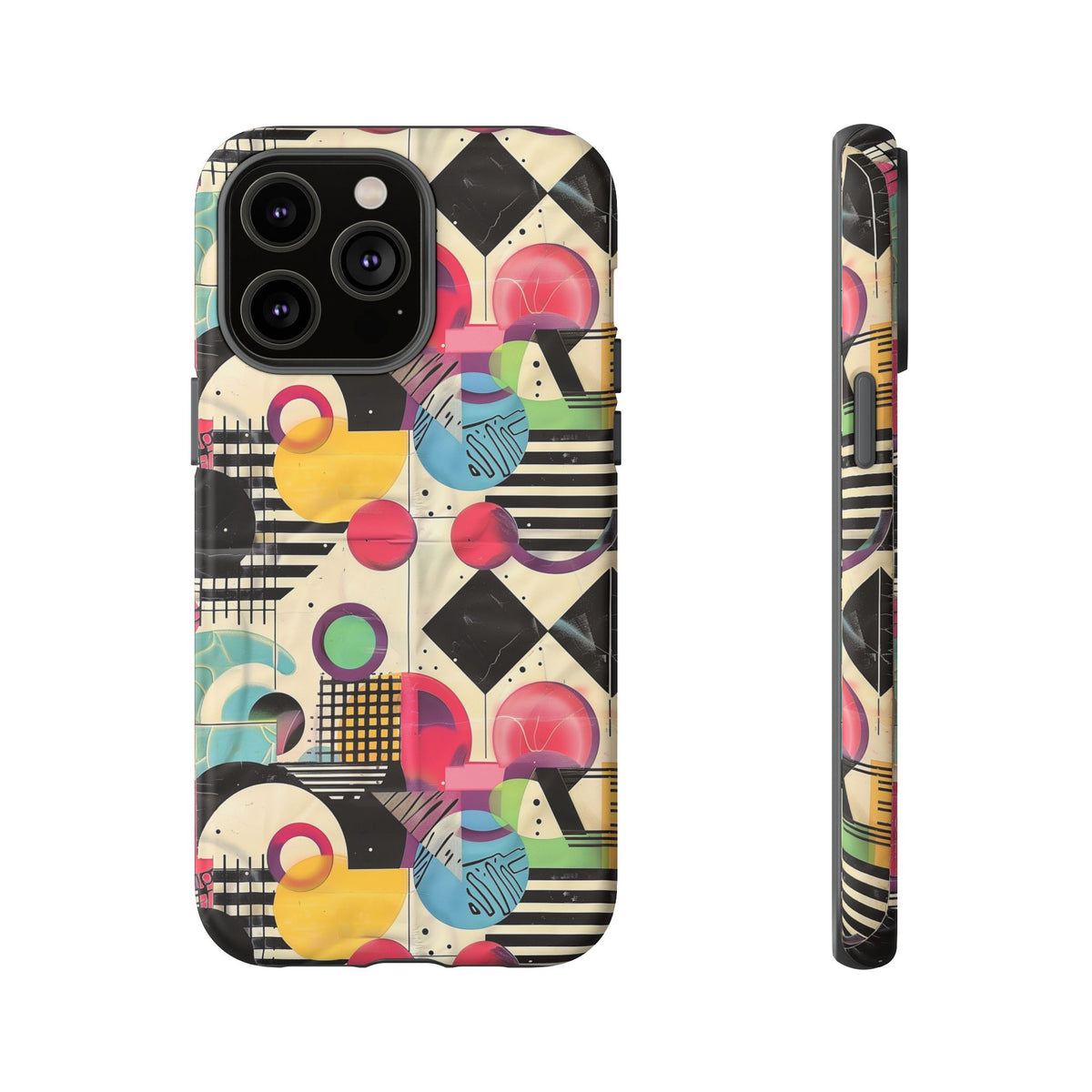 Retro 80s Seamless Phone Case – Vintage Style Meets Modern Protection 164