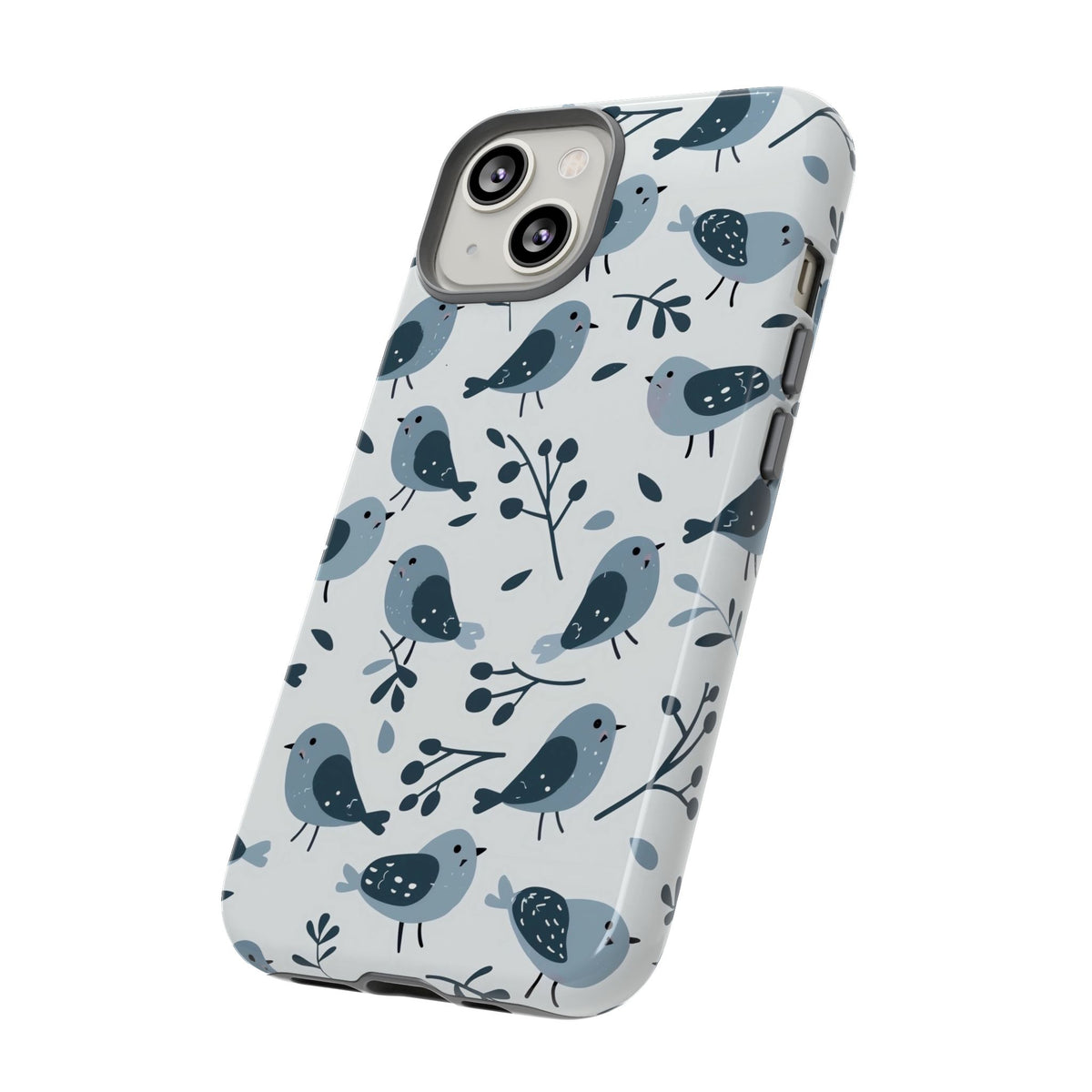 Birds Seamless Pattern Phone Case – Elegant and Timeless Avian Design 10