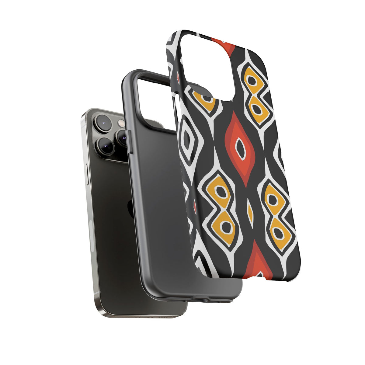 Stylish African Pattern Phone Case – Unique and Vibrant Protection 177