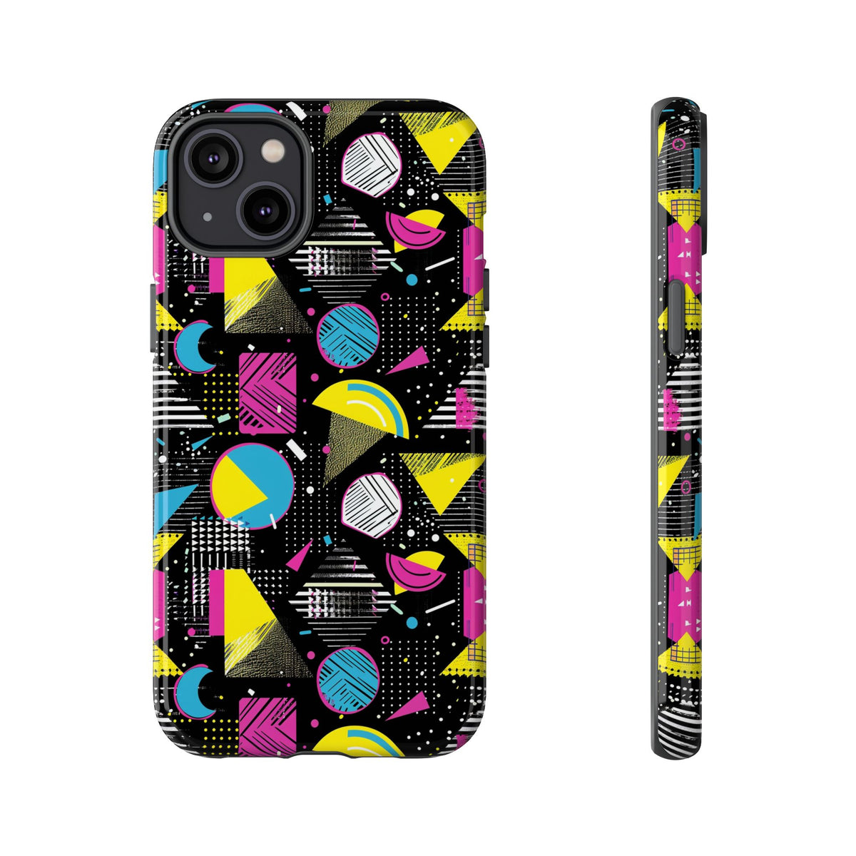 Retro 80s Seamless Phone Case – Vintage Style Meets Modern Protection 206