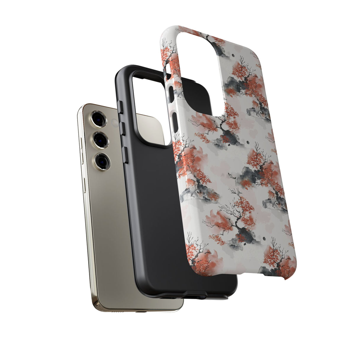 Japanese Pattern Phone Case – Elegant & Timeless Design for Your Phone 503