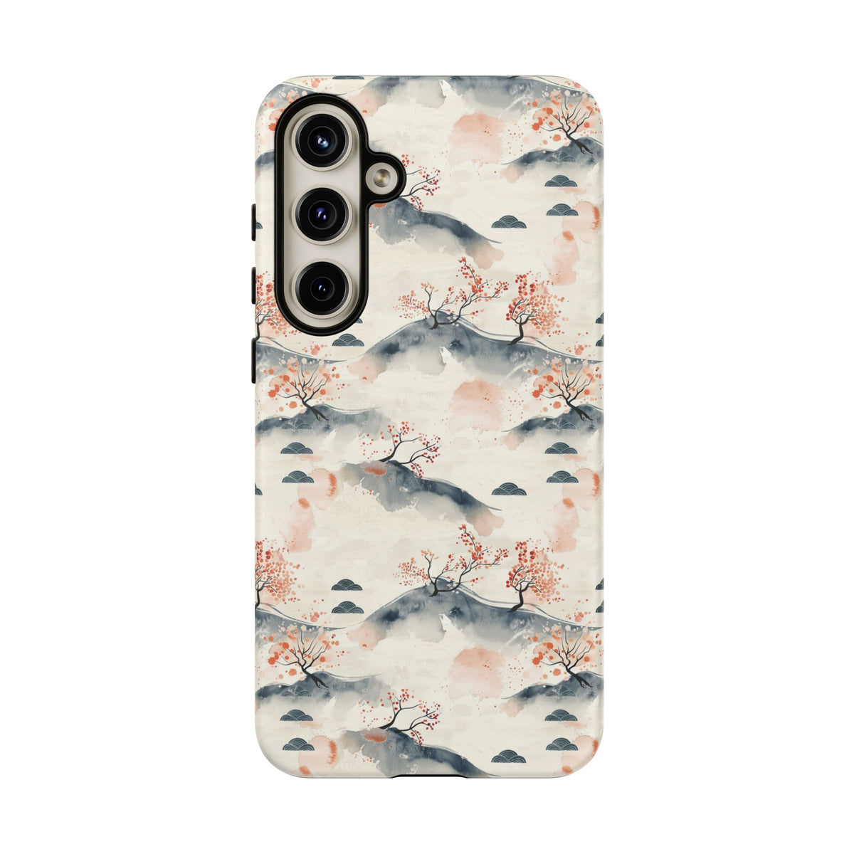 Japanese Pattern Phone Case – Elegant & Timeless Design for Your Phone 094