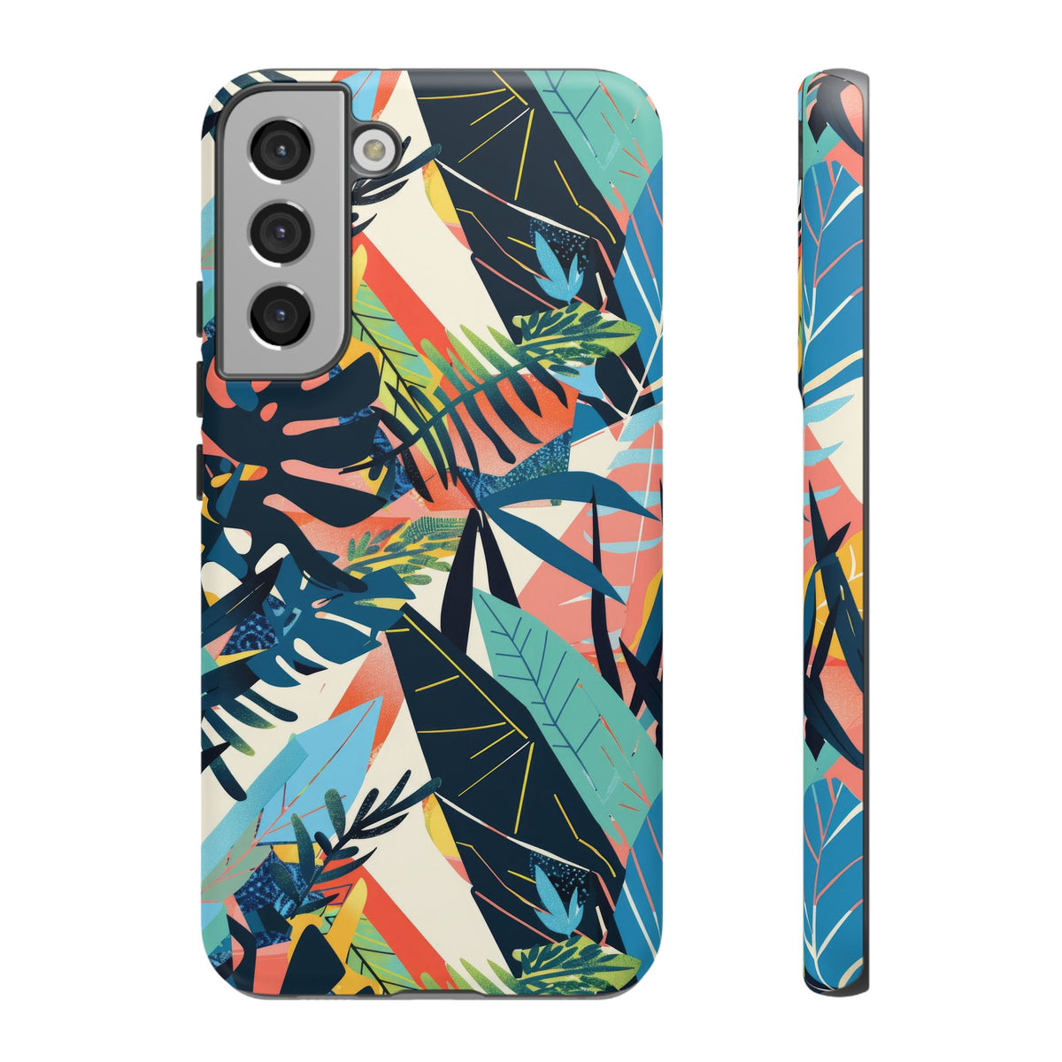 Jungle Collage Phone Case – Vibrant & Durable