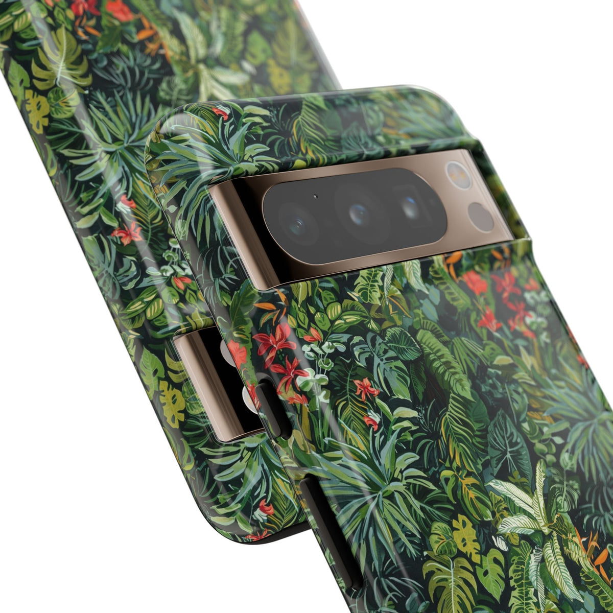 Jungle Pattern Phone Case – Exotic & Lush Design for Your Phone 323