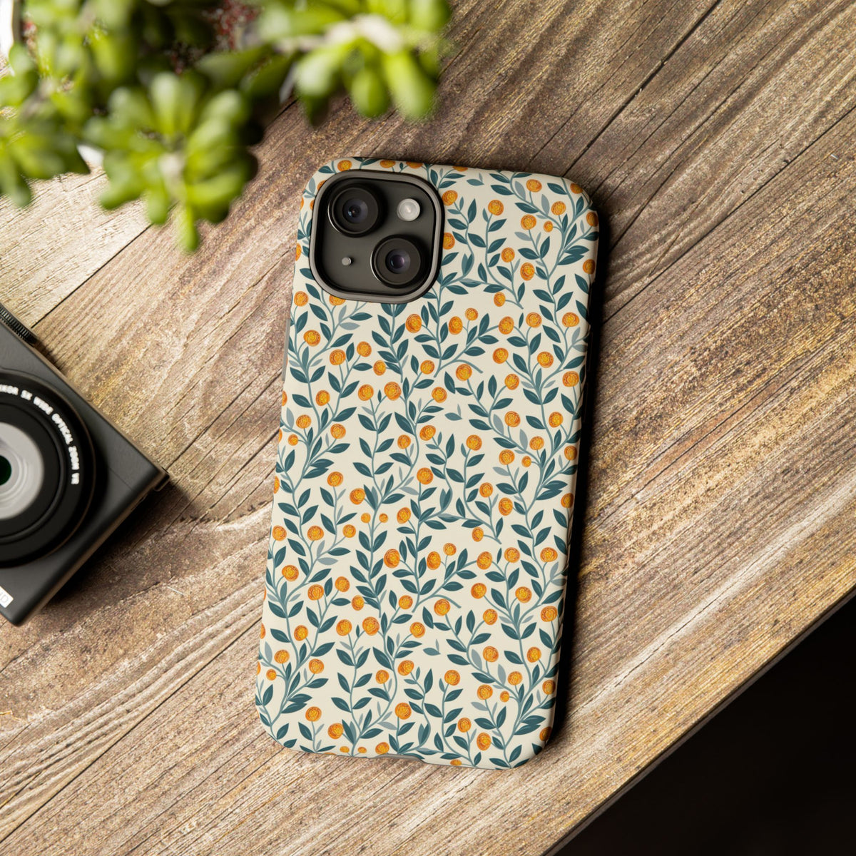 Spring Pattern Phone Case – Fresh & Vibrant Design for Your Phone 405