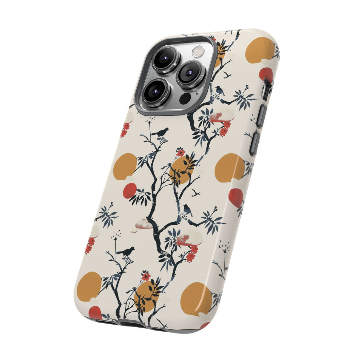 Japanese Pattern Phone Case – Elegant & Timeless Design for Your Phone 054