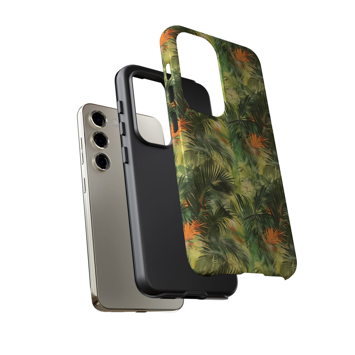 Jungle Pattern Phone Case - Tropical Nature Print for Ultimate Protection