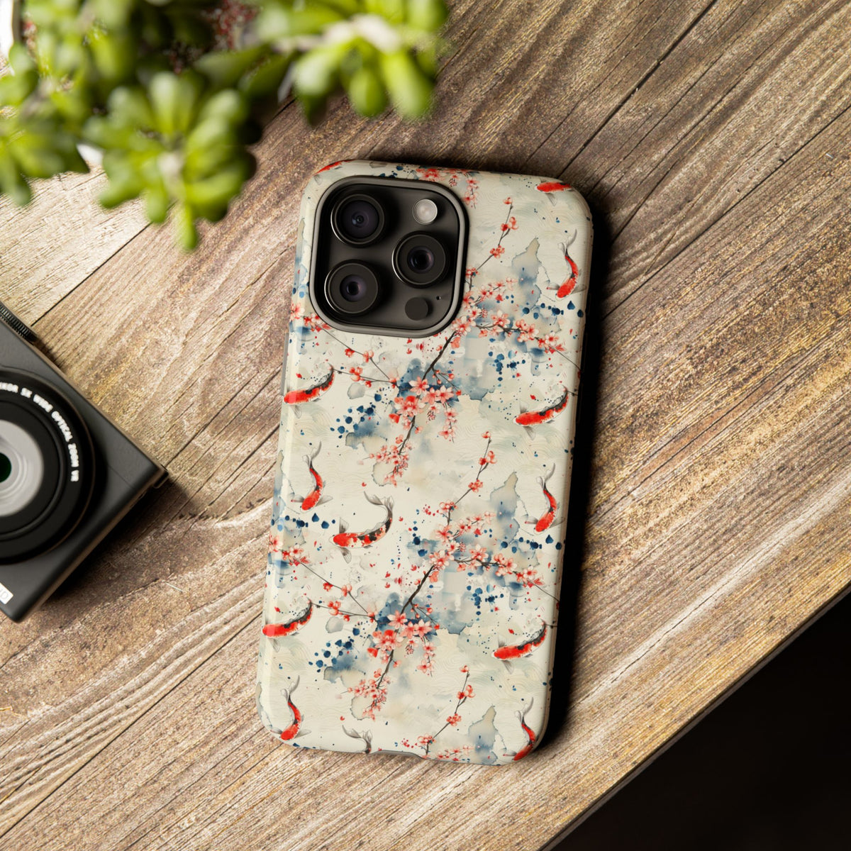 Japanese Pattern Phone Case – Elegant & Timeless Design for Your Phone 073