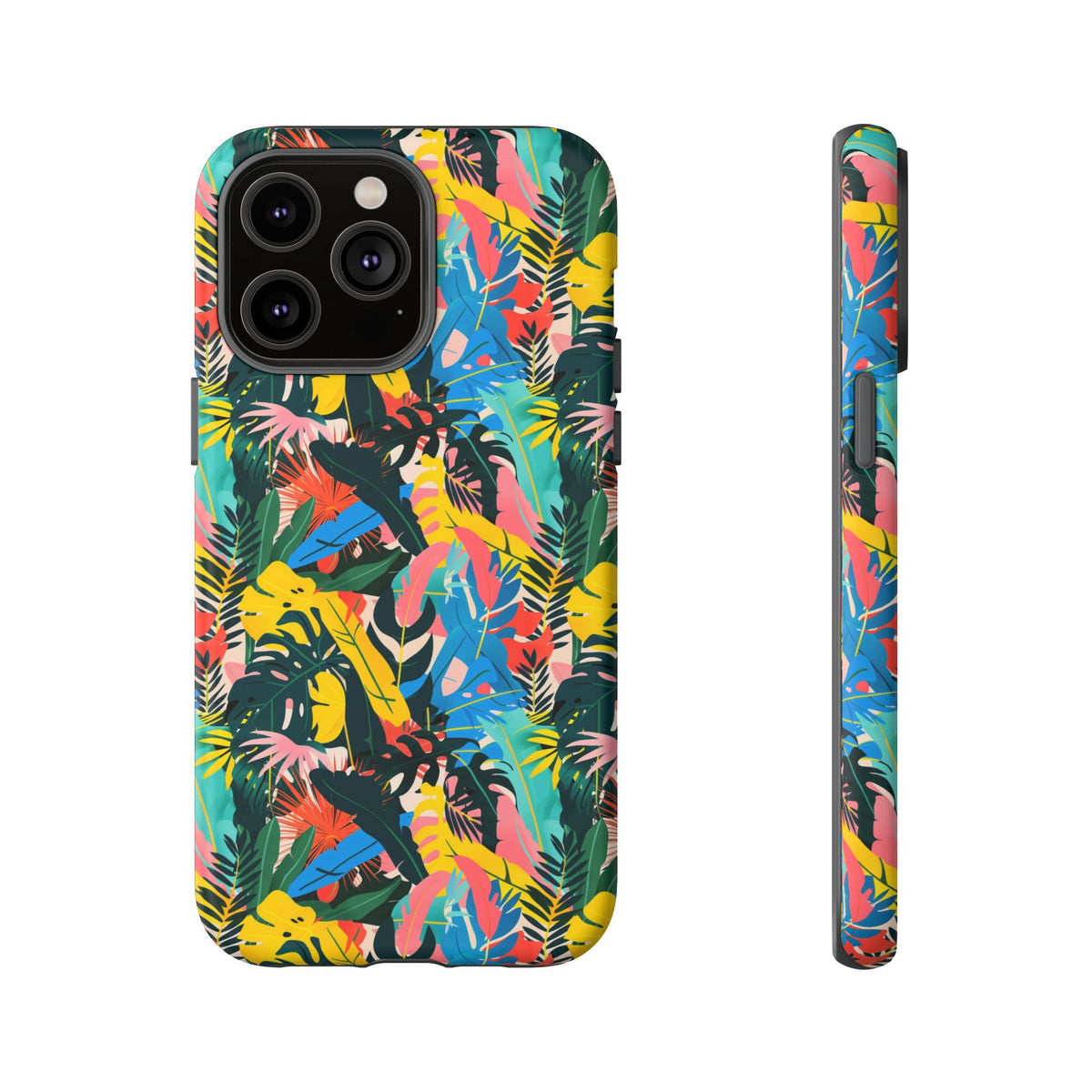 Jungle Pattern Phone Case – Exotic & Lush Design for Your Phone 346