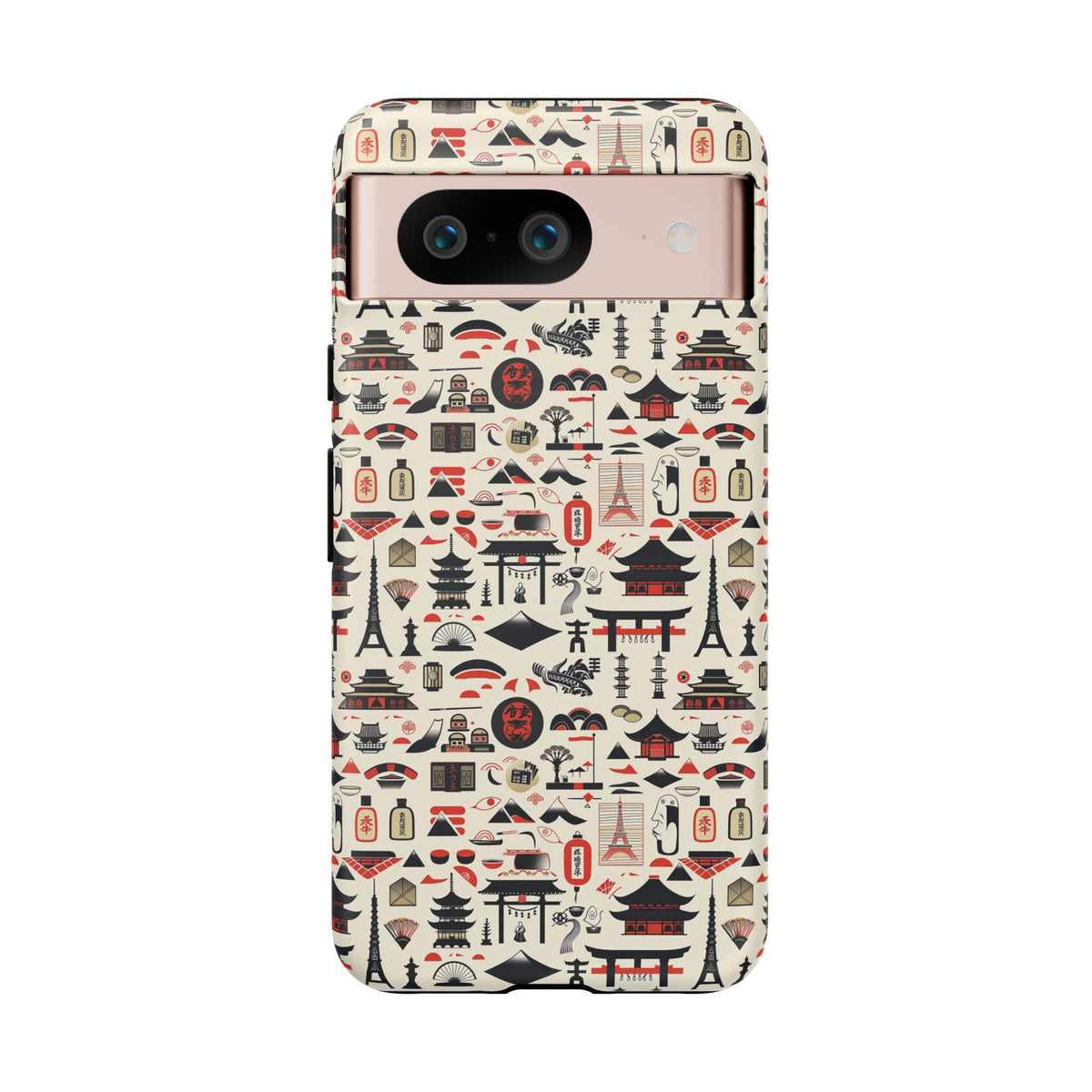 Japanese Pattern Phone Case – Elegant & Timeless Design for Your Phone 010