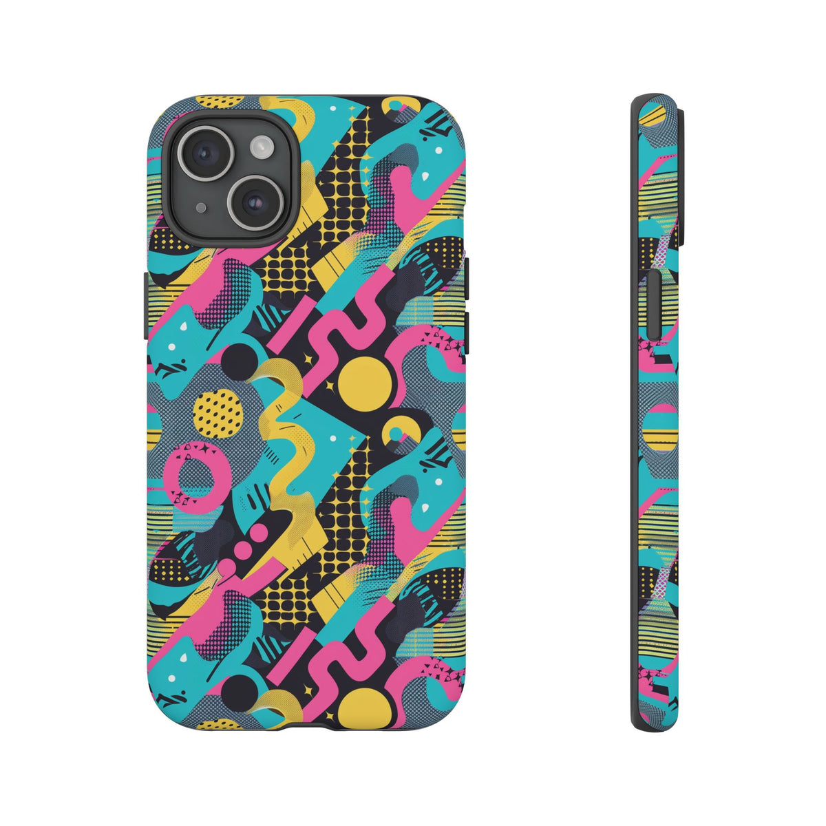 Retro 80s Seamless Phone Case – Vintage Style Meets Modern Protection 138