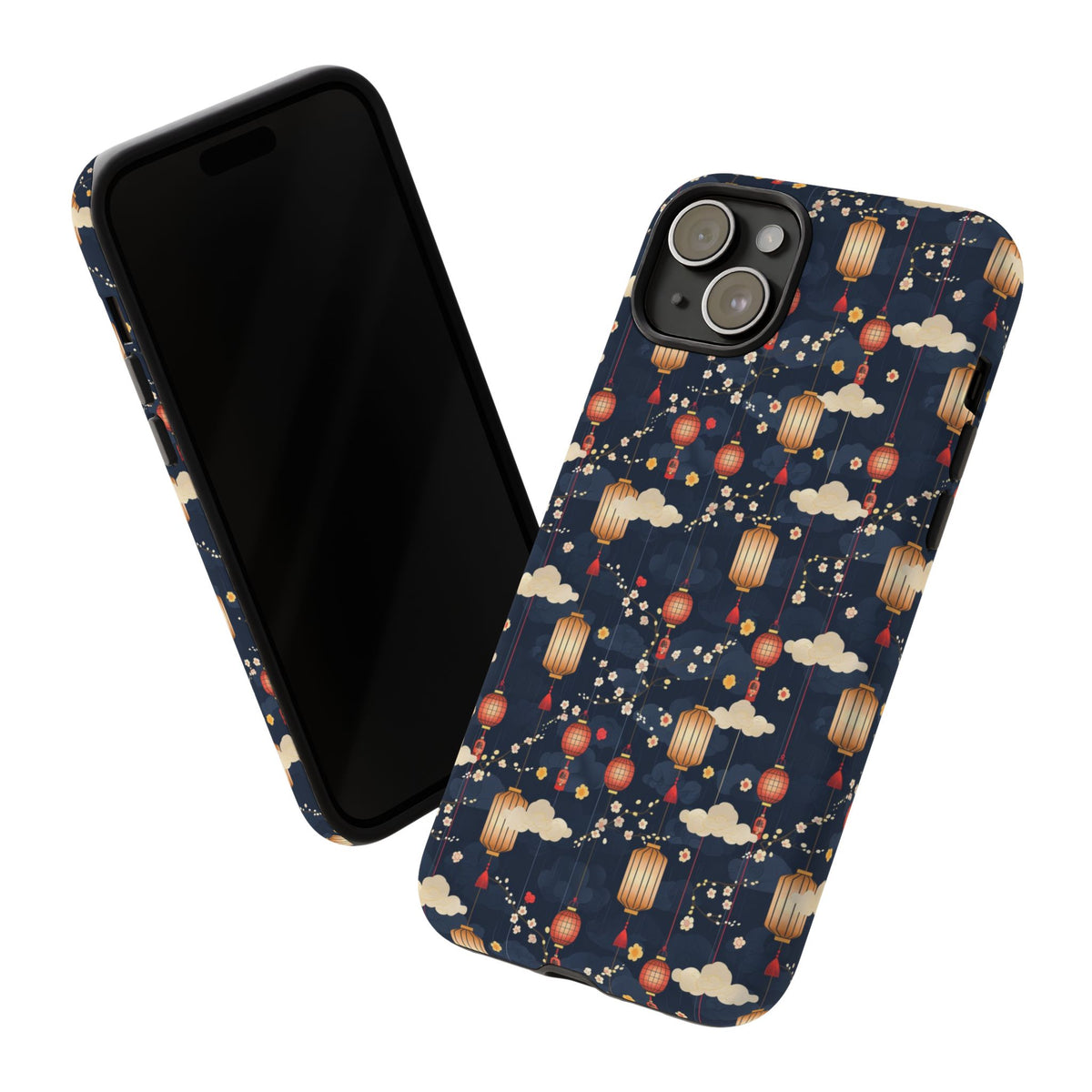 Japanese Pattern Phone Case – Elegant & Timeless Design for Your Phone 470