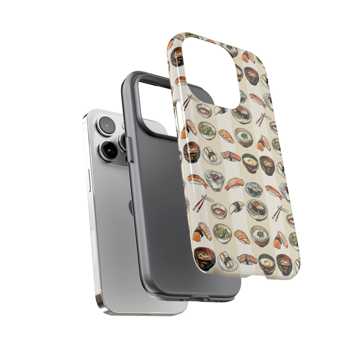 Japanese Pattern Phone Case – Elegant & Timeless Design for Your Phone 038