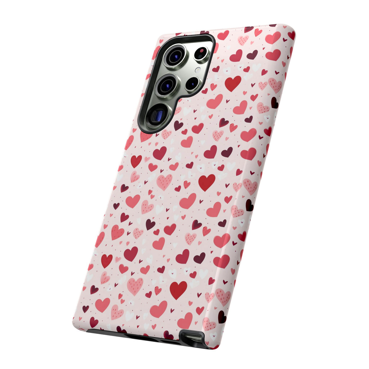 Heart Pattern Phone Case – Stylish & Loving Design for Your Device 817