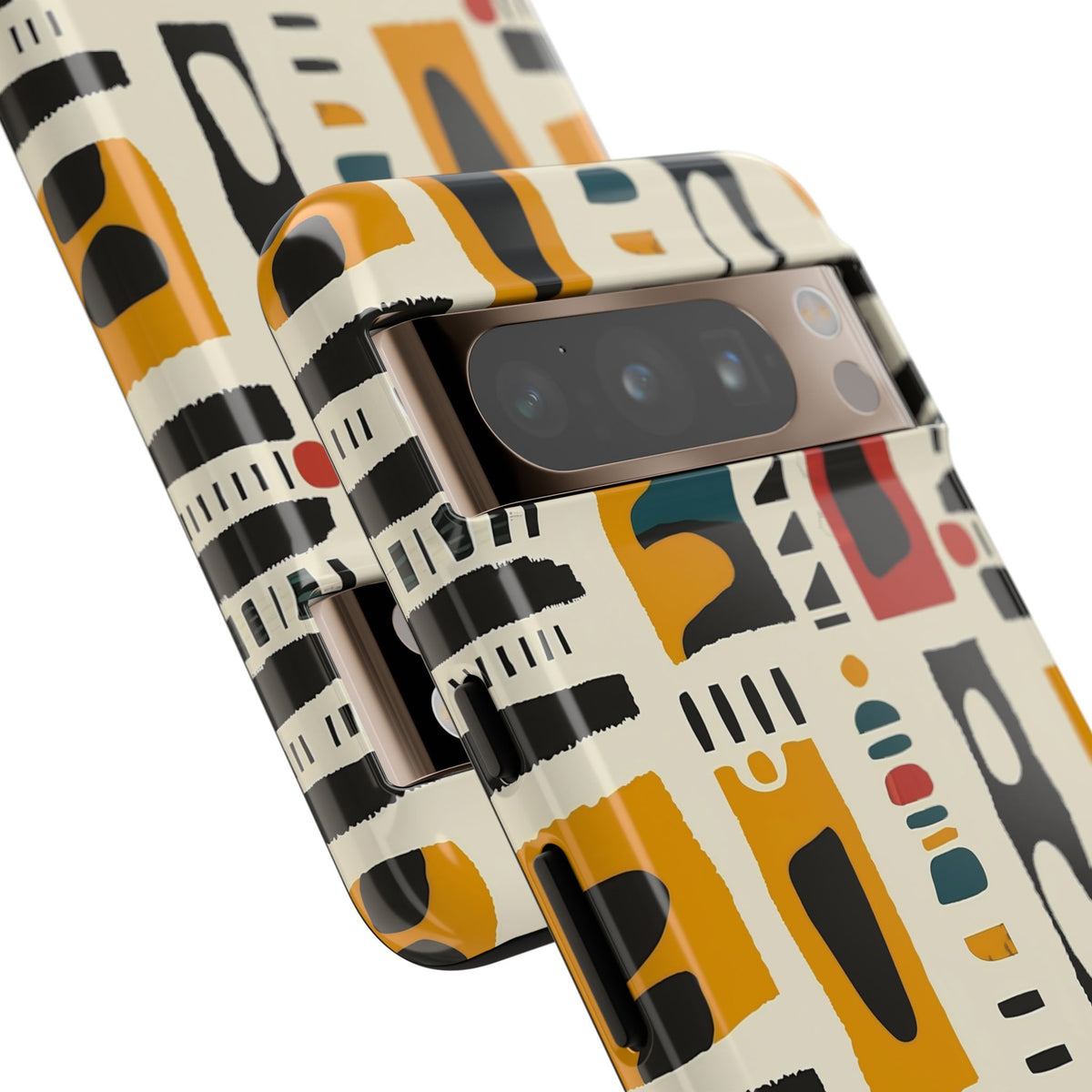 Stylish African Pattern Phone Case – Unique and Vibrant Protection 260