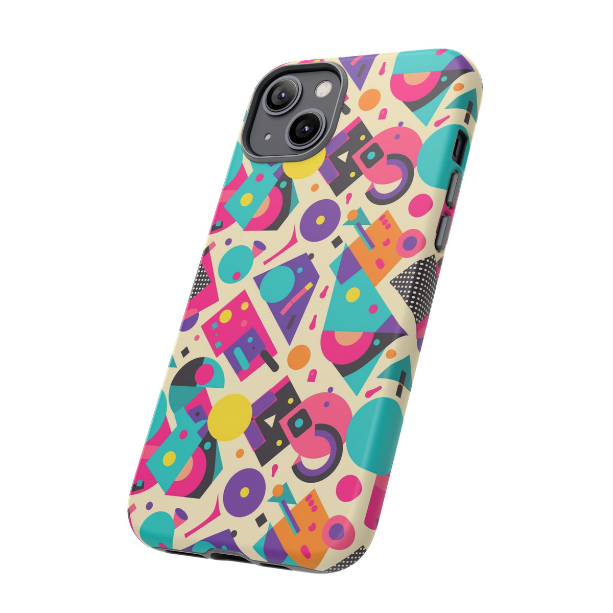 Retro 80s Seamless Phone Case – Vintage Style Meets Modern Protection 199