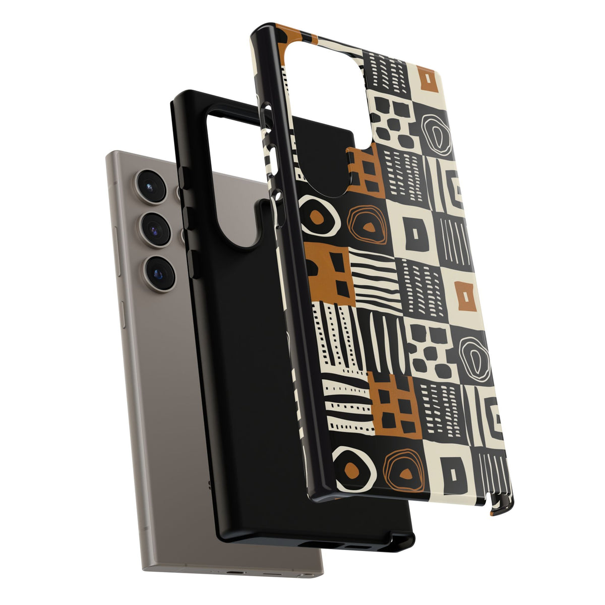 Stylish African Pattern Phone Case – Unique and Vibrant Protection 168