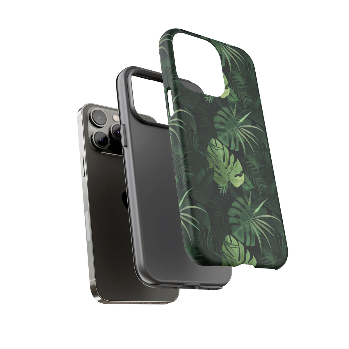 Jungle Pattern Phone Case – Exotic & Lush Design for Your Phone 335