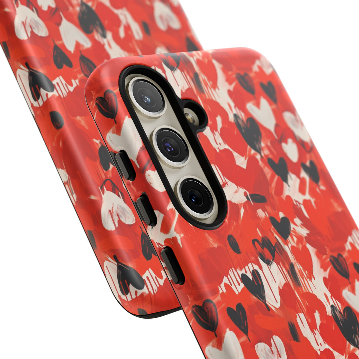 Heart Pattern Phone Case – Stylish & Loving Design for Your Device 355