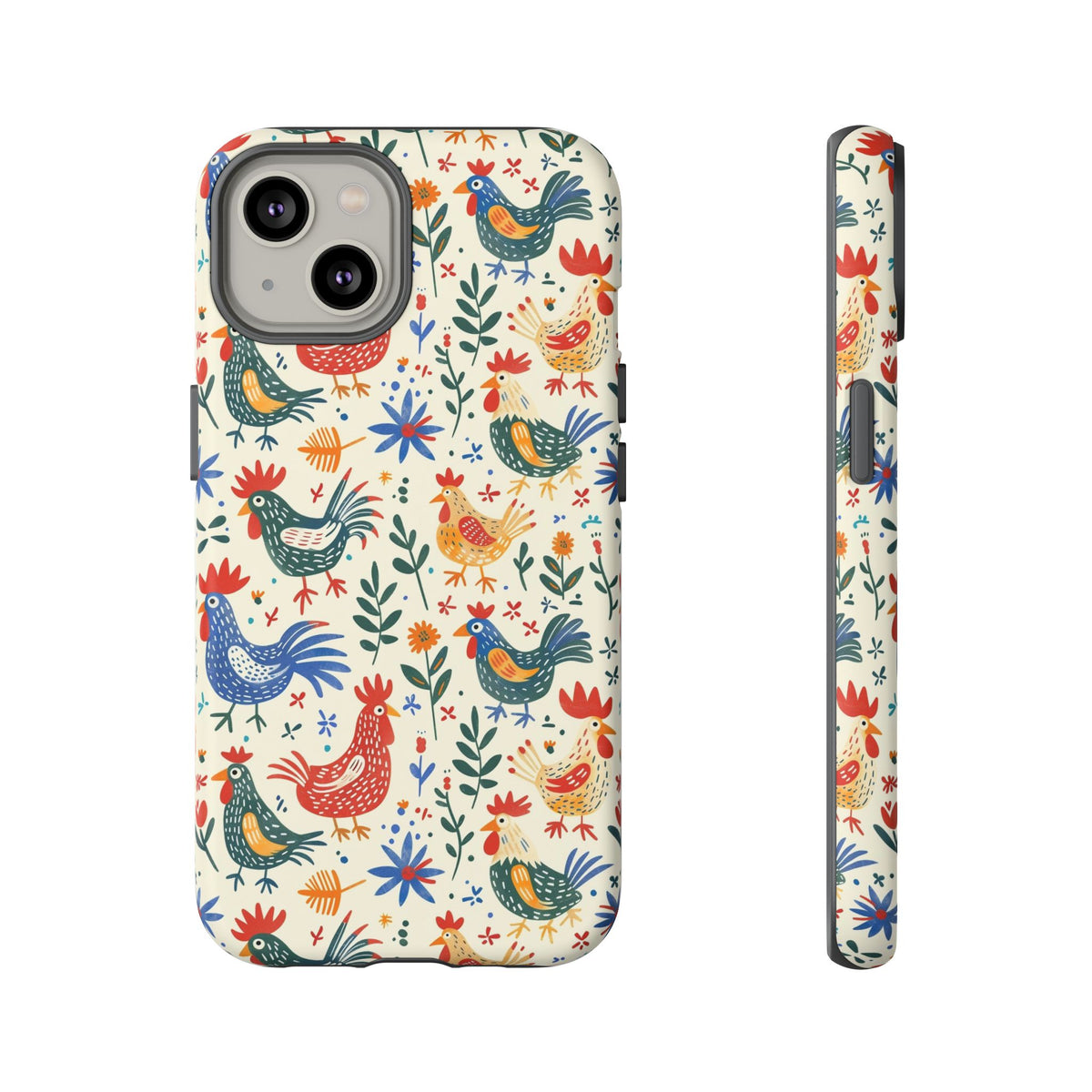 Birds Seamless Pattern Phone Case – Elegant and Timeless Avian Design 8