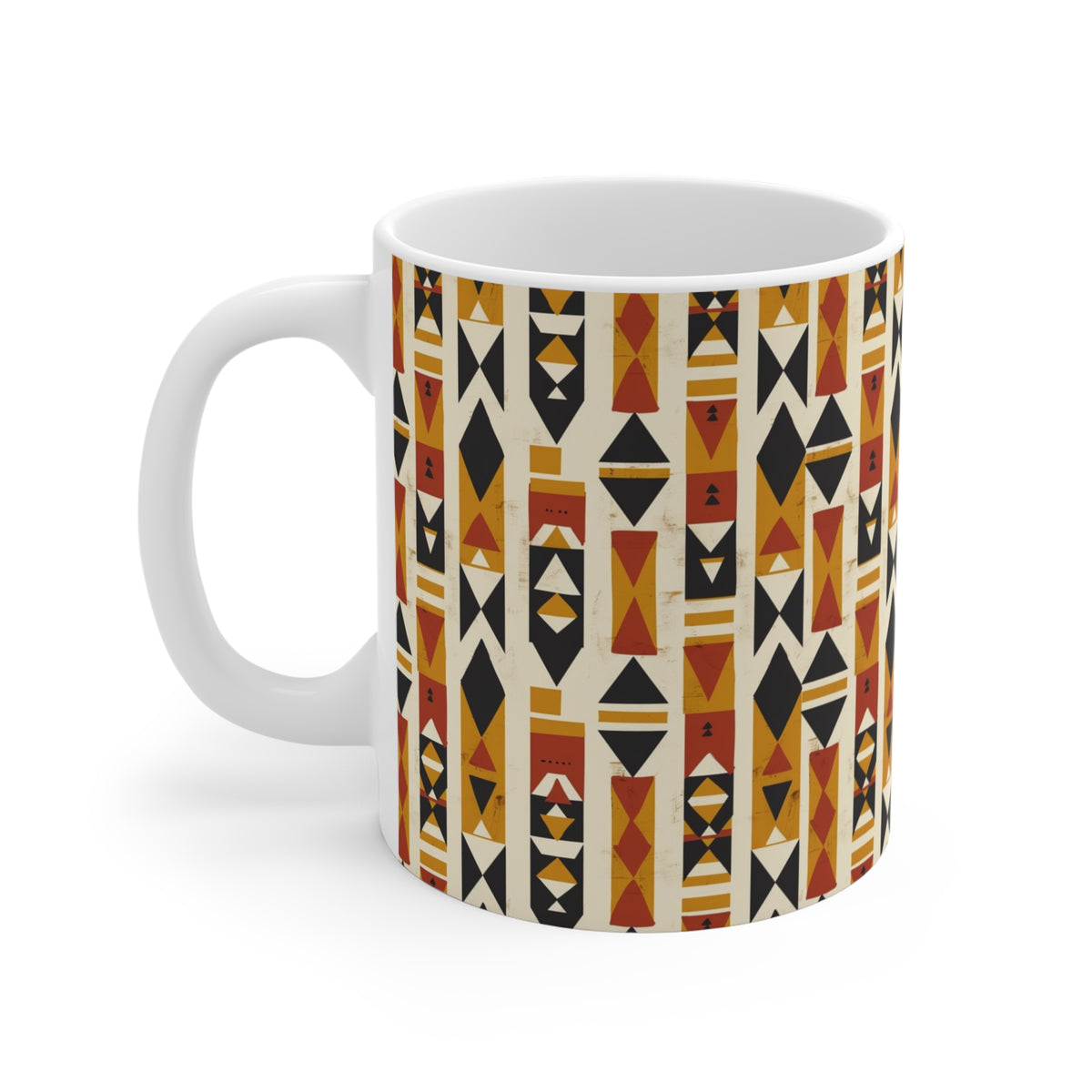 All-Over African Pattern Coffee Mug 480