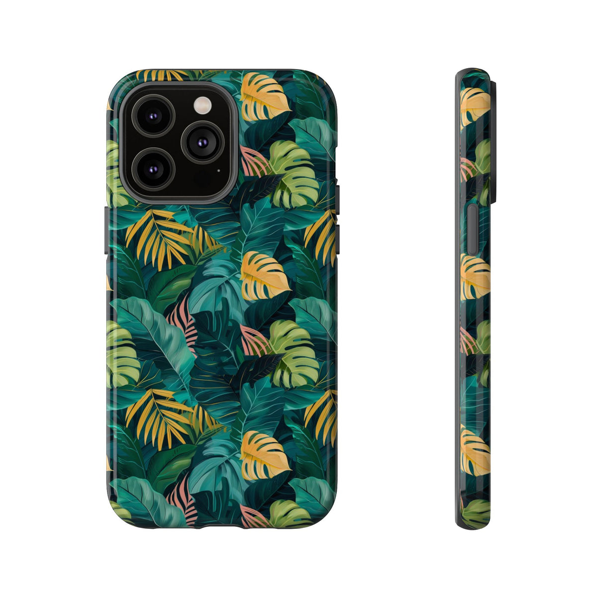 Jungle Pattern Phone Case – Exotic & Lush Design for Your Phone 337