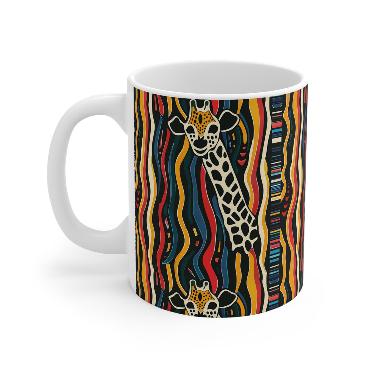 All-Over African Pattern Coffee Mug 530