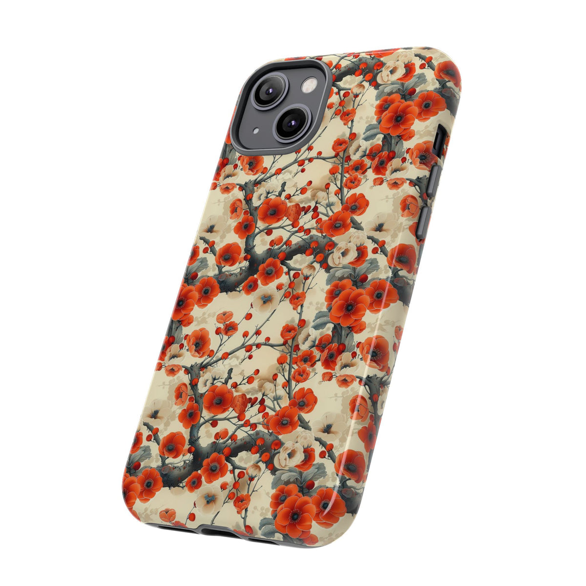 Japanese Pattern Phone Case – Elegant & Timeless Design for Your Phone 084